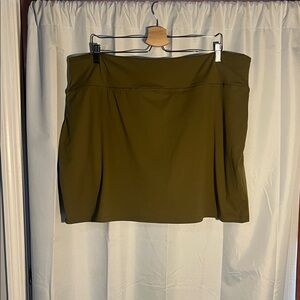 Chic Olive Mini Skirt